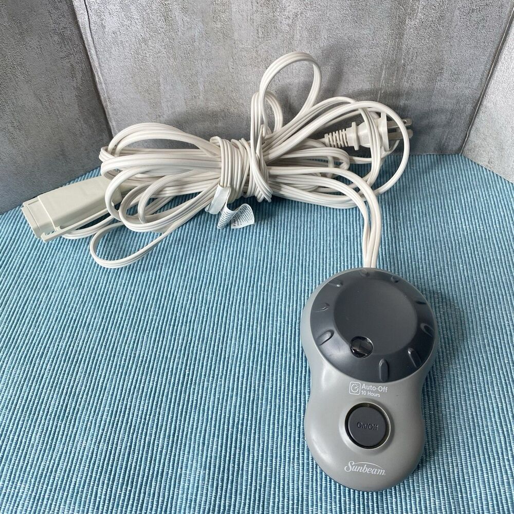 Sunbeam Electric Heated Blanket Control 3-Prong PAC-448-1 Style S85 E23623F F88J